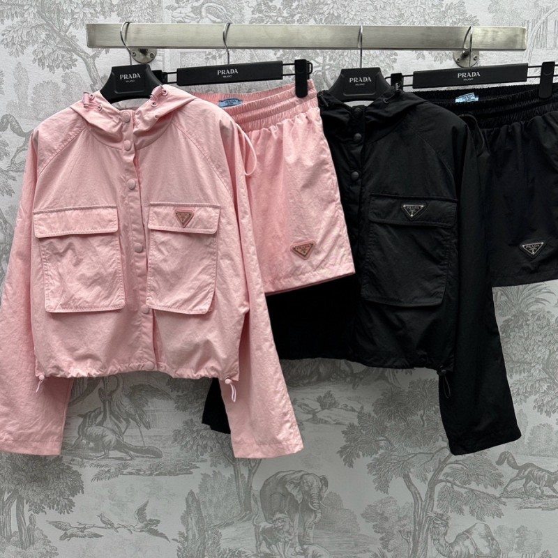 Prada Jacket & Shorts Set