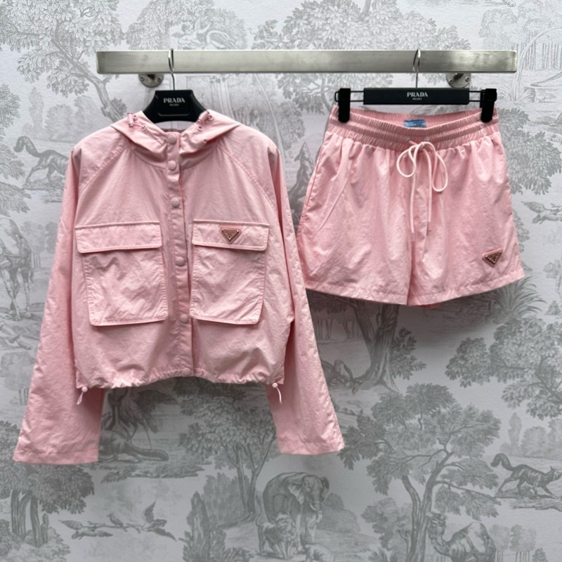 Prada Jacket & Shorts Set