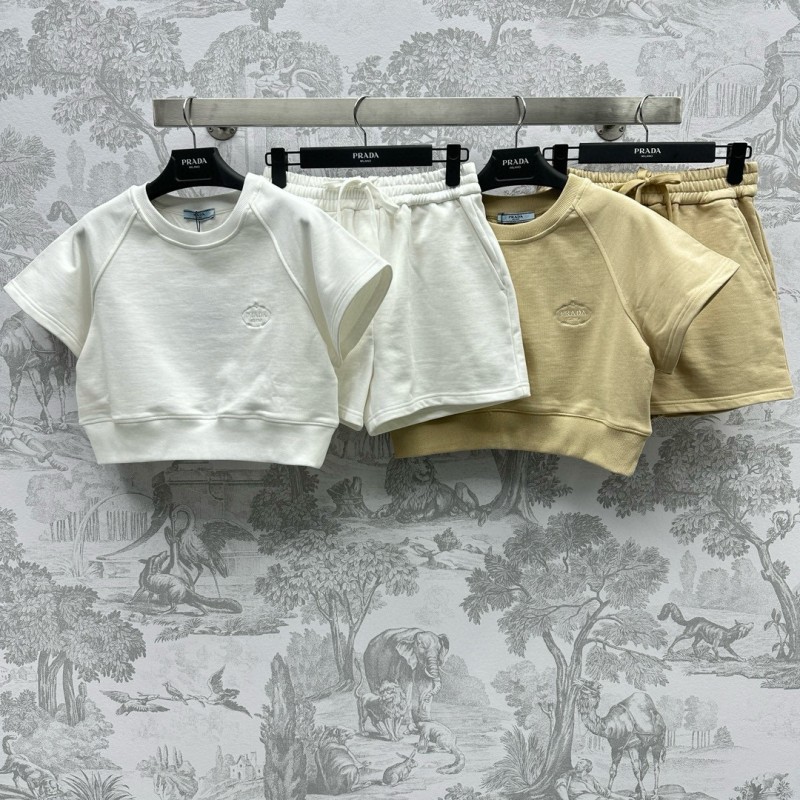 Prada Tee & Shorts Set