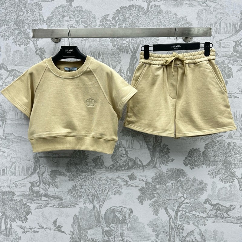 Prada Tee & Shorts Set