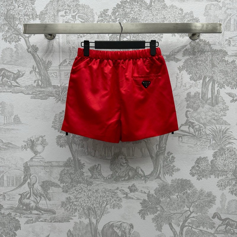 Prada Hoodie & Shorts Set