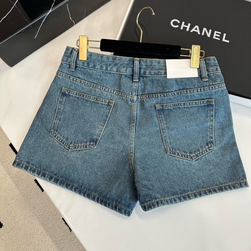 Chanel Denim Shorts