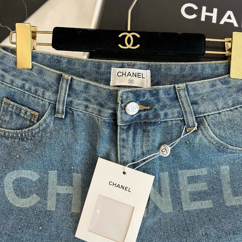 Chanel Denim Shorts