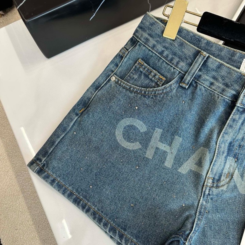 Chanel Denim Shorts