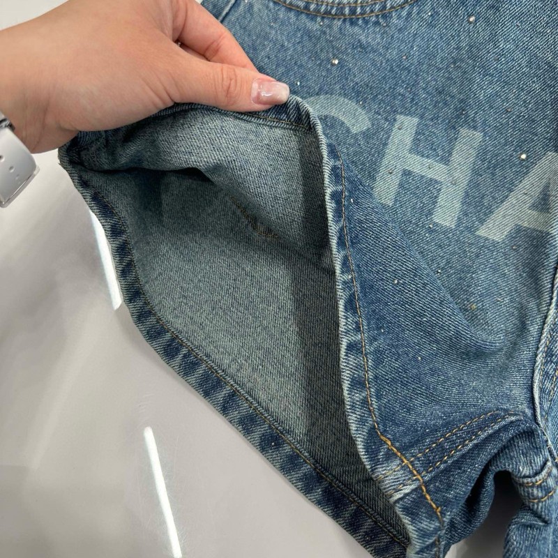 Chanel Denim Shorts