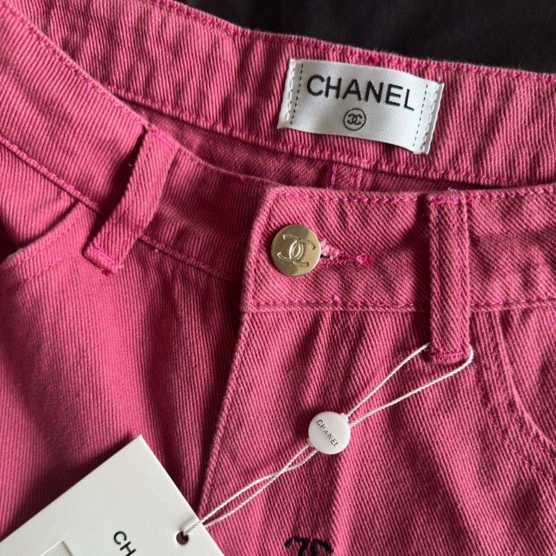 Chanel Denim Shorts