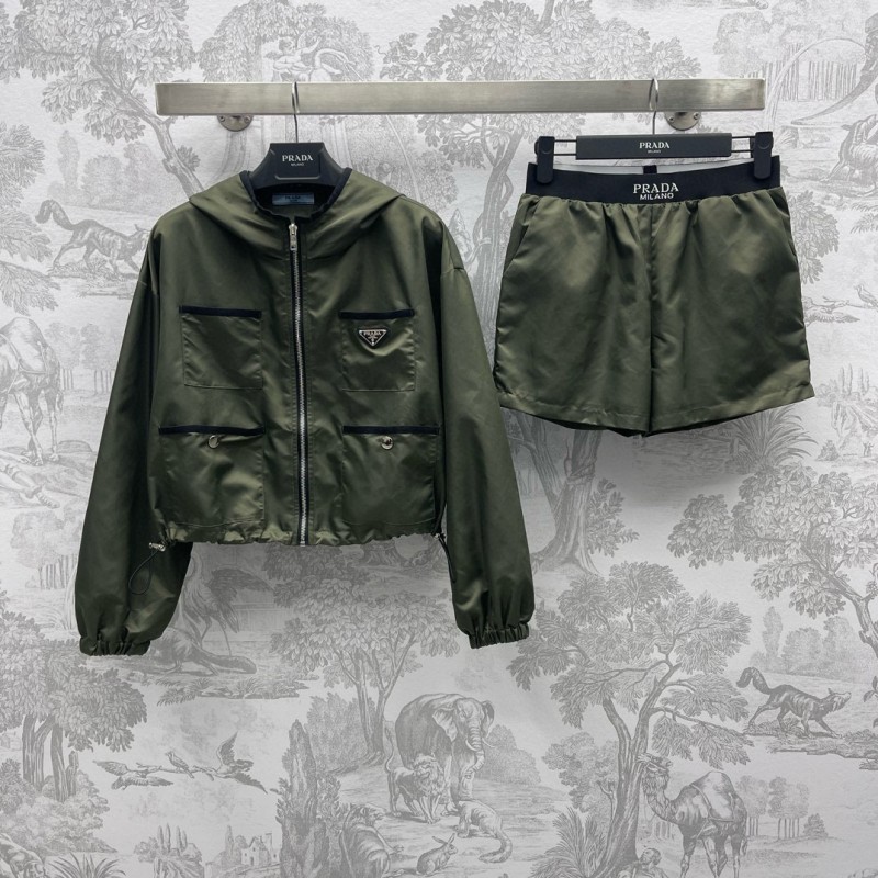 Prada Jacket & Shorts Set