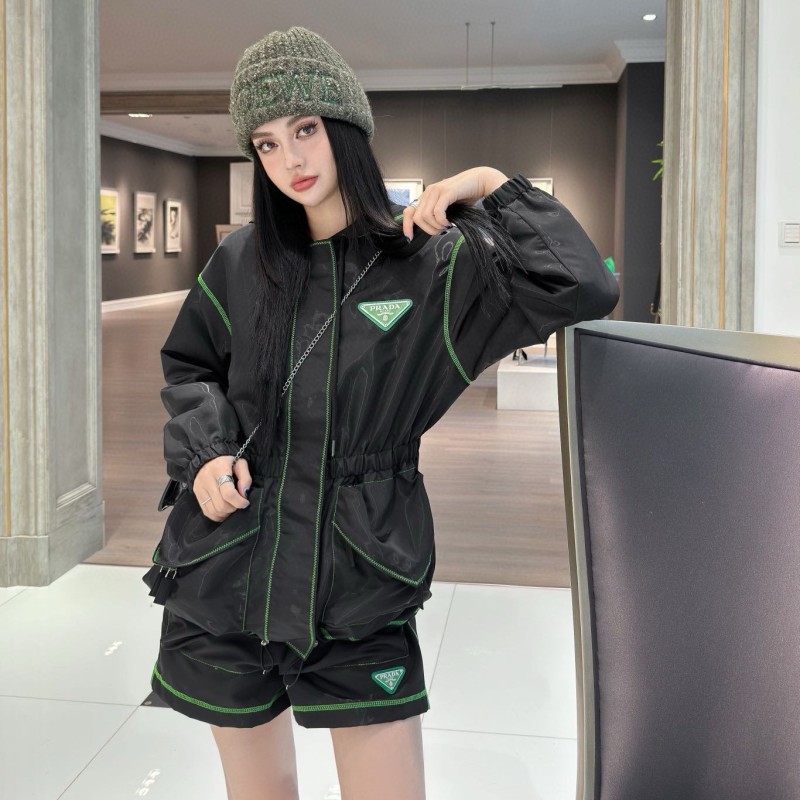 Prada Jacket & Shorts Set