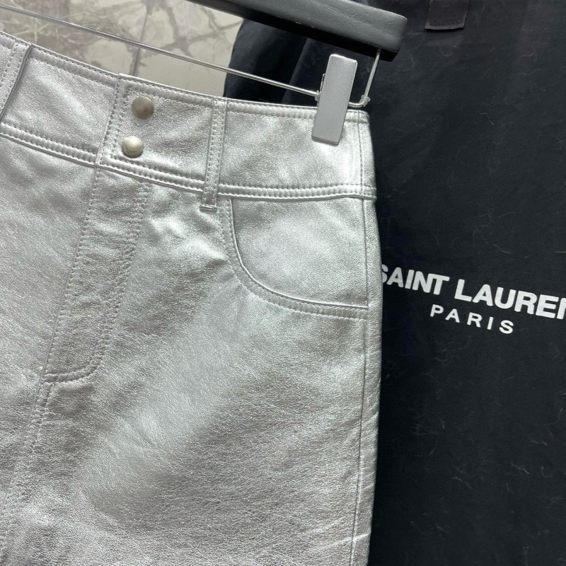 YSL Lambskin Skirts