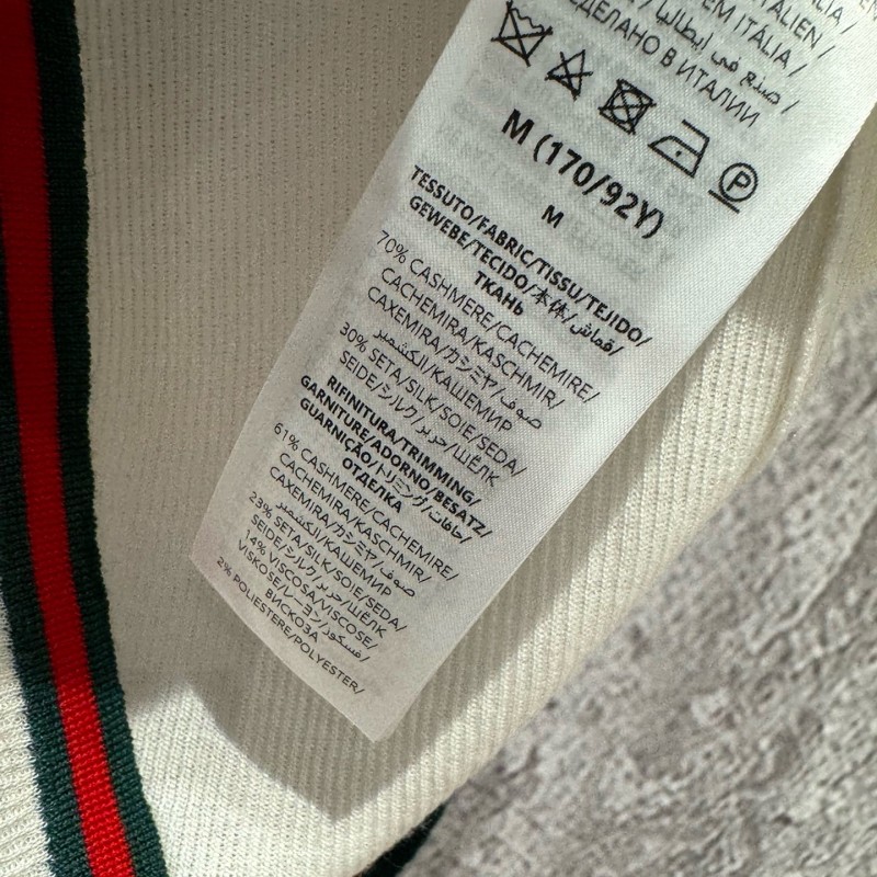 Gucci Cashmere Singlet