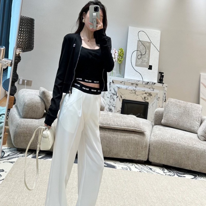 MiuMiu Cardigan & Pants Set