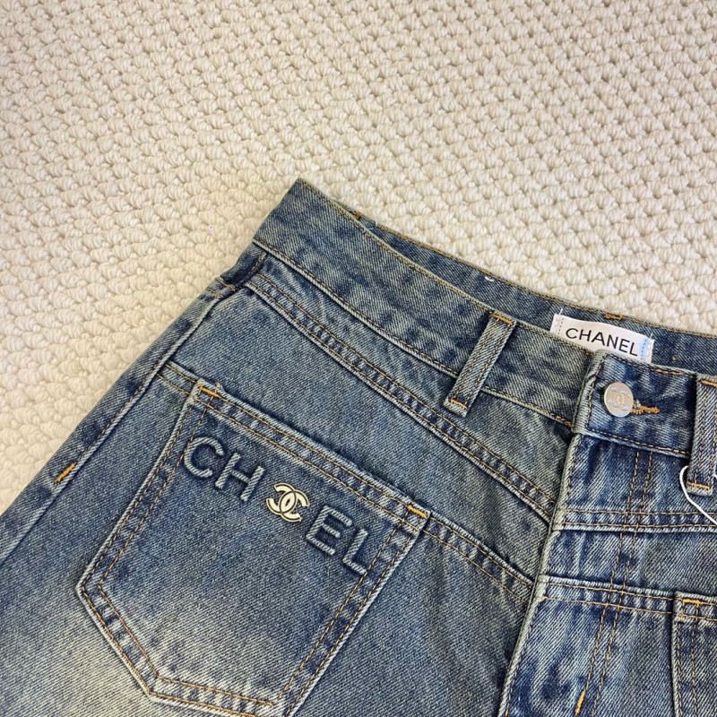 Chanel Denim Shorts