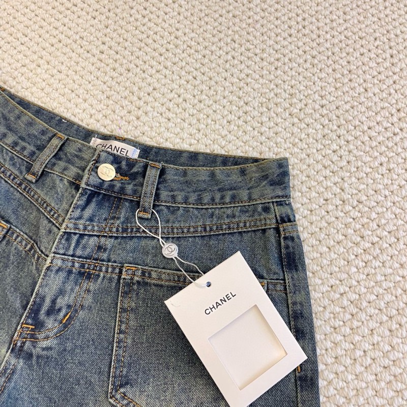 Chanel Denim Shorts