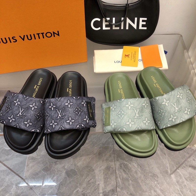 LV 2024SS Unisex Slipper