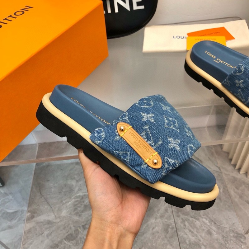 LV 2024SS Unisex Slipper