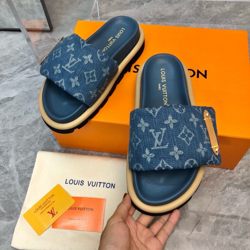 LV 2024SS Unisex Slipper