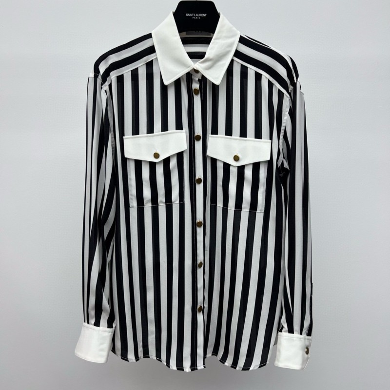 YSL Long Sleeves Shirt & Pants