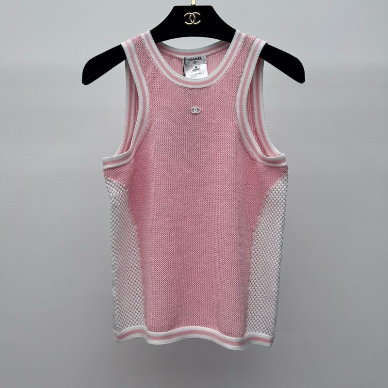 Chanel Hollow Knit Singlet