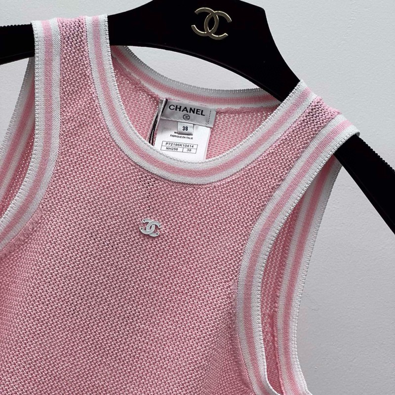 Chanel Hollow Knit Singlet