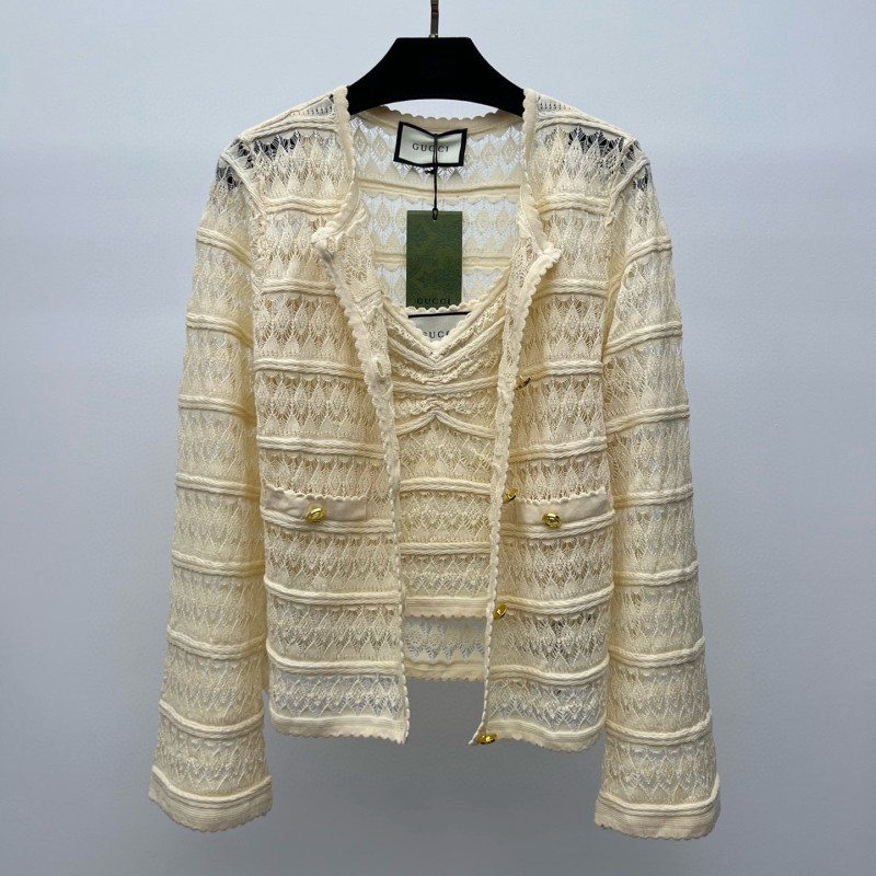 Gucci Lace Cardigan