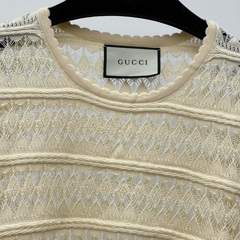 Gucci Lace Long Sleeves Shirt