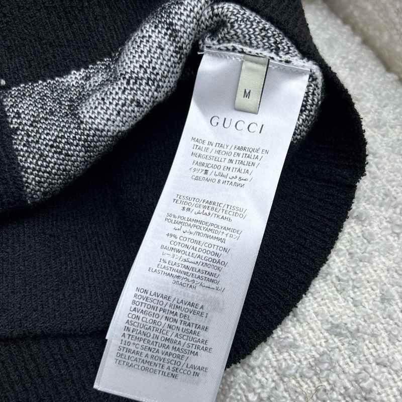 Gucci Knit Polo Cardigan & Skirt Set