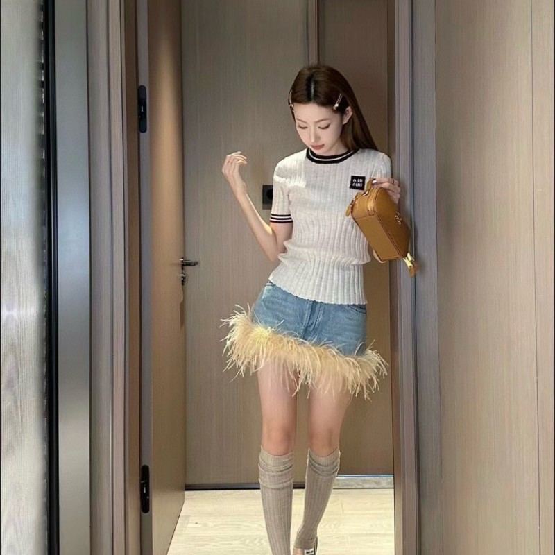 MiuMiu Denim Skirts