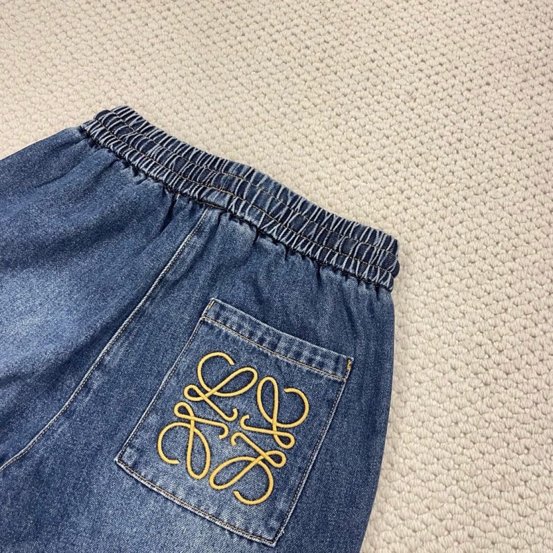 Loewe Denim Cropped Pants