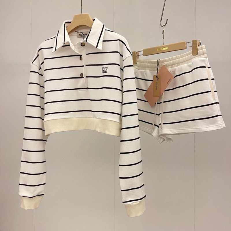 MiuMiu Sweater & Shorts Set