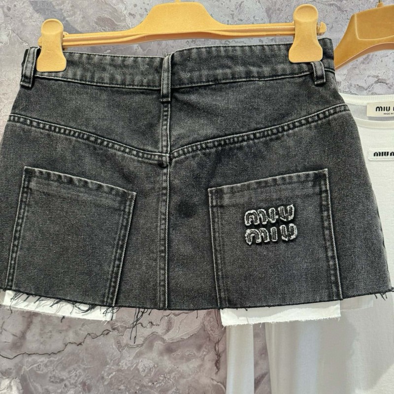 MiuMiu Denim Skirts