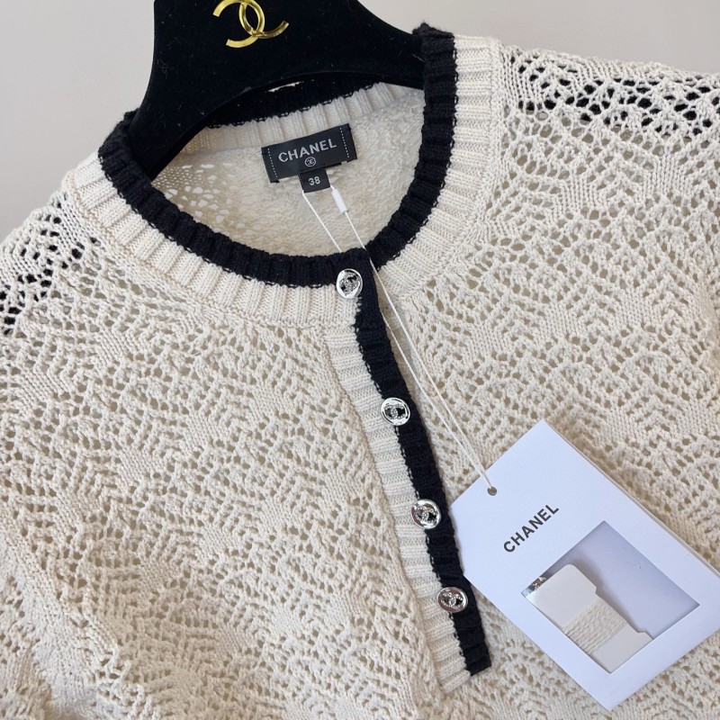 Chanel Knit Long Sleeves Shirt