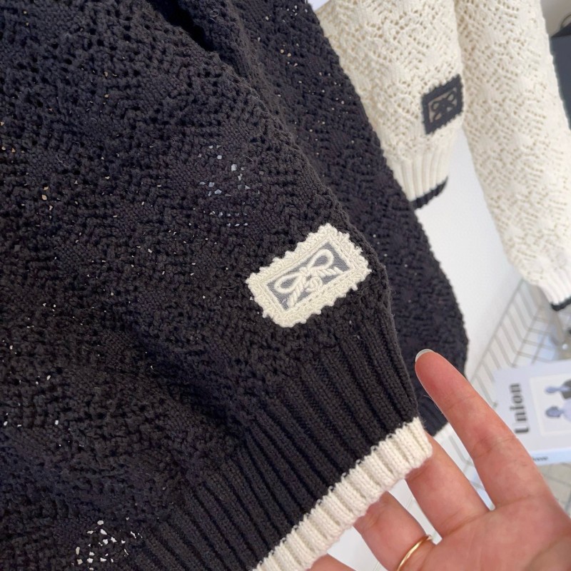 Chanel Knit Long Sleeves Shirt