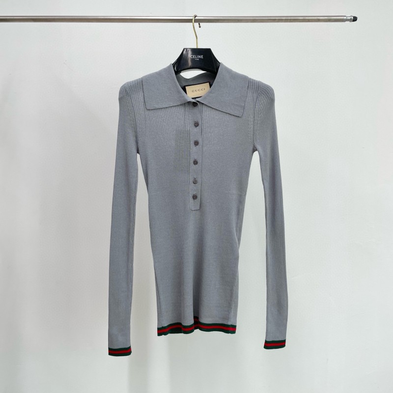 Gucci Long Sleeves Polo Tee