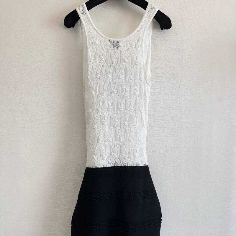 Chanel Knit Singlet Dress