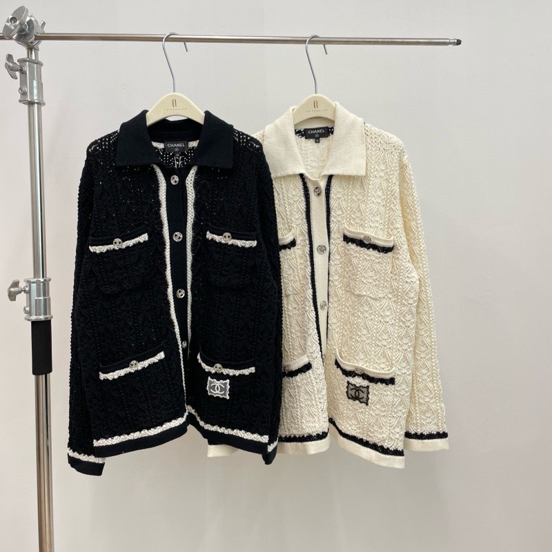 Chanel Knit Cardigan Jacket