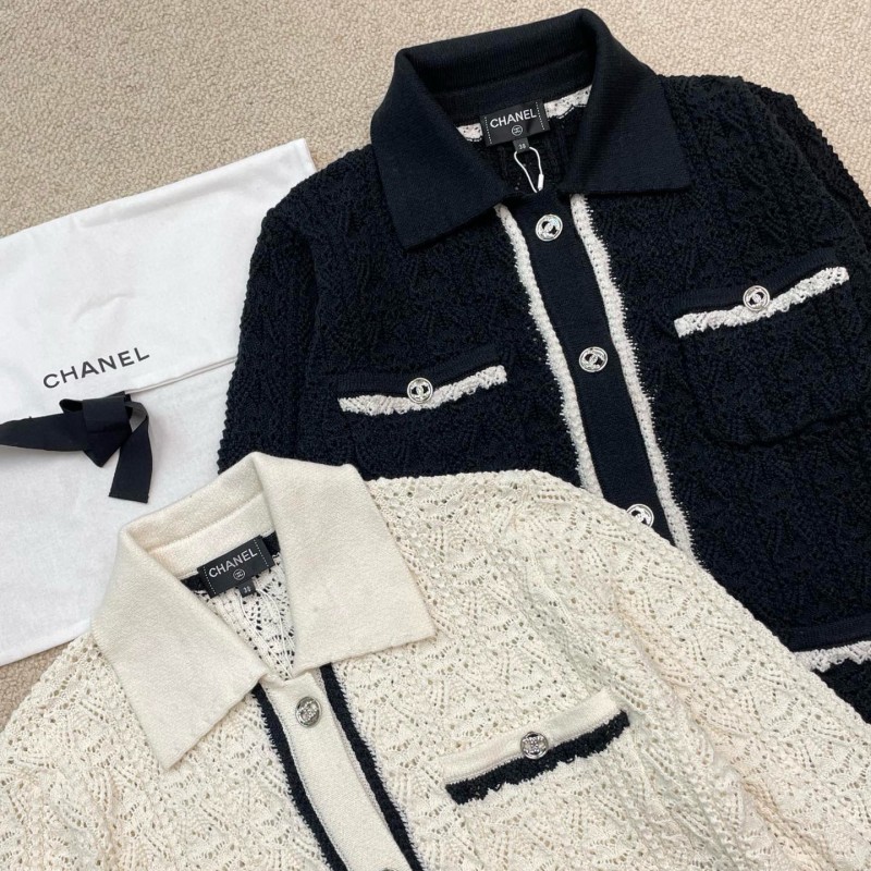 Chanel Knit Cardigan Jacket