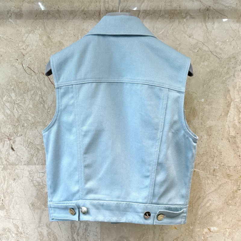 Fendi Denim Vest & Skirts