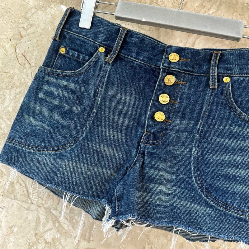 Celine Denim Shorts