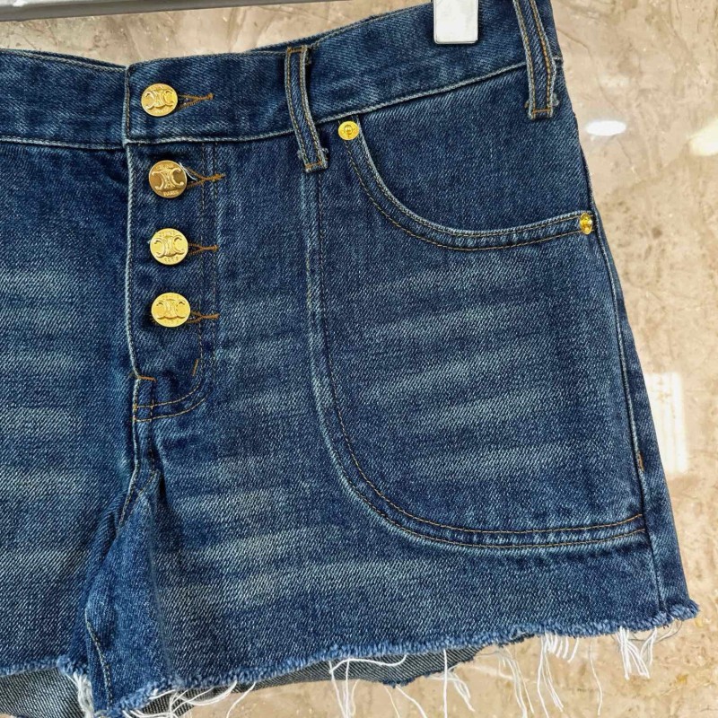 Celine Denim Shorts