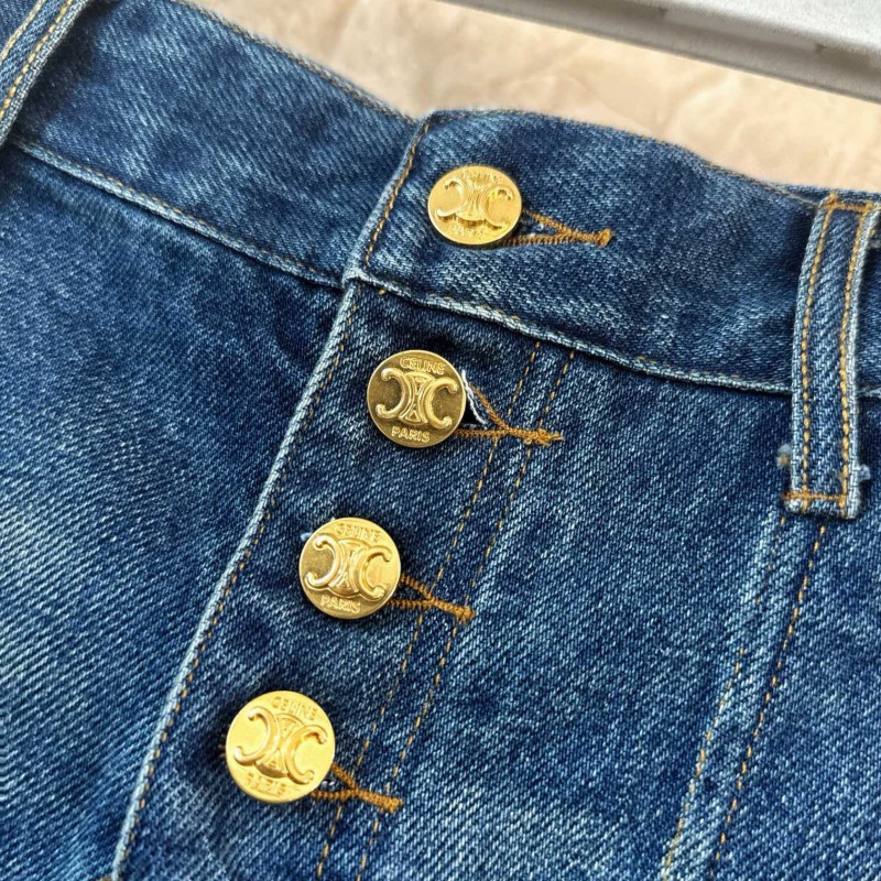 Celine Denim Shorts