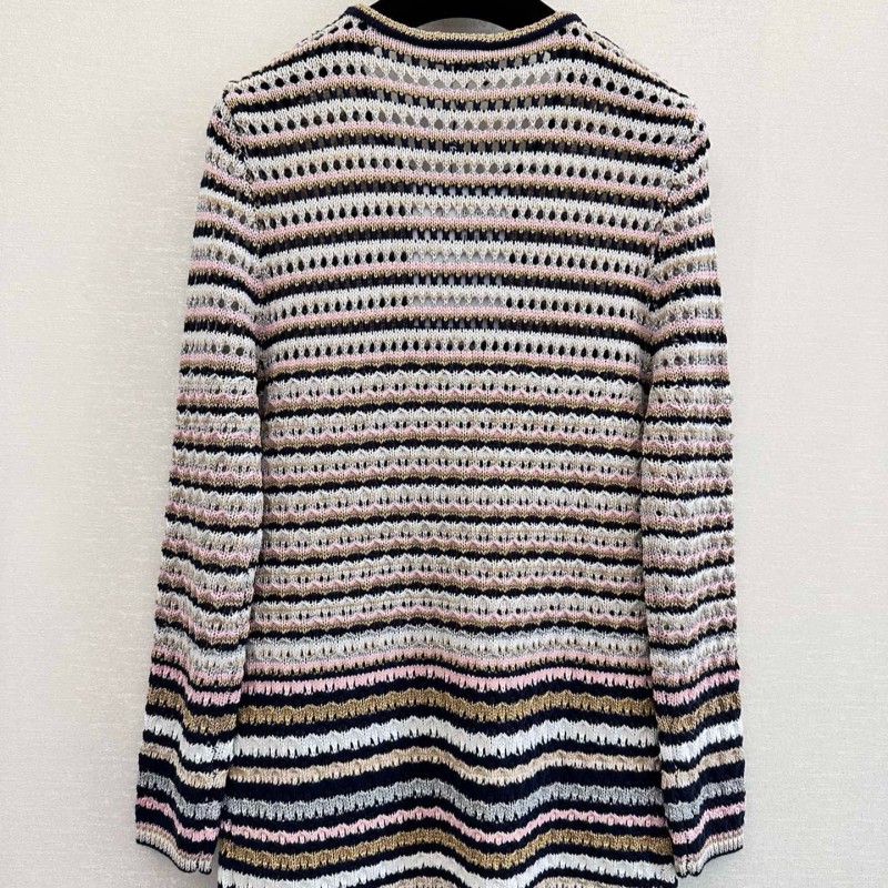 Chanel Knit Shirt Dress