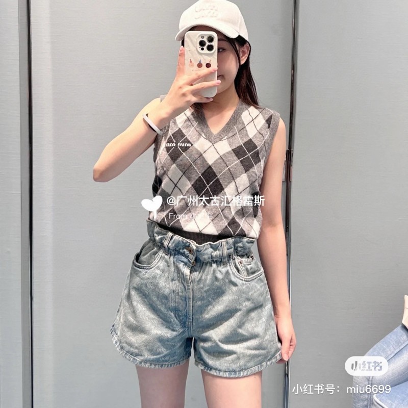 MiuMiu Denim Shorts