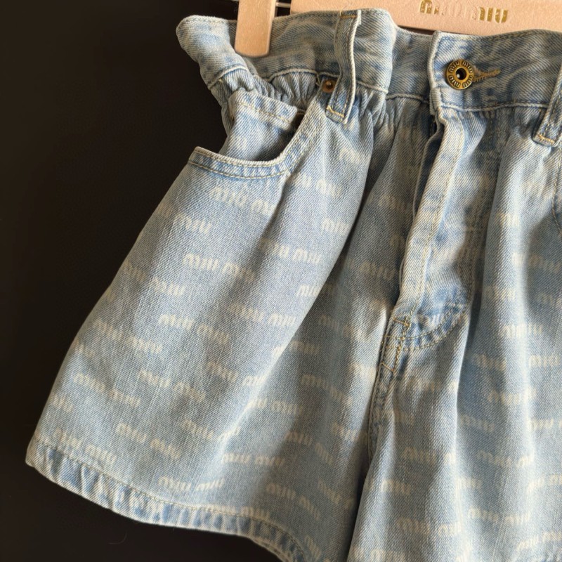 MiuMiu Denim Shorts