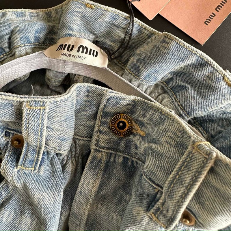 MiuMiu Denim Shorts