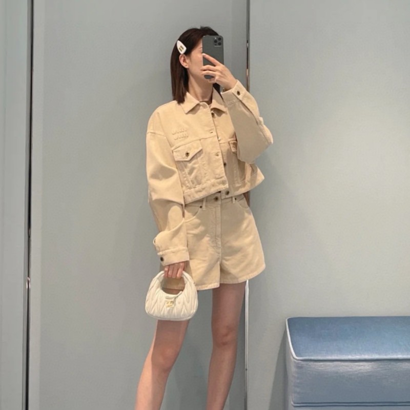 MiuMiu Corduroy Jakcet & Shorts