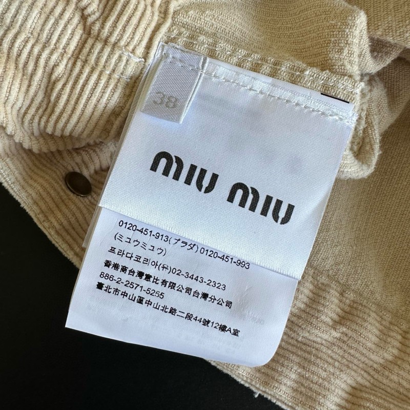 MiuMiu Corduroy Jakcet & Shorts