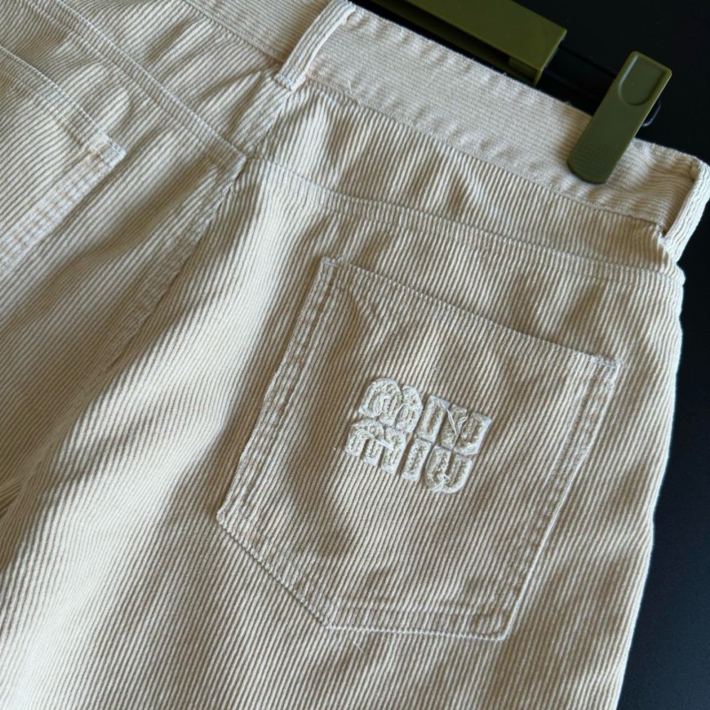 MiuMiu Corduroy Jakcet & Shorts