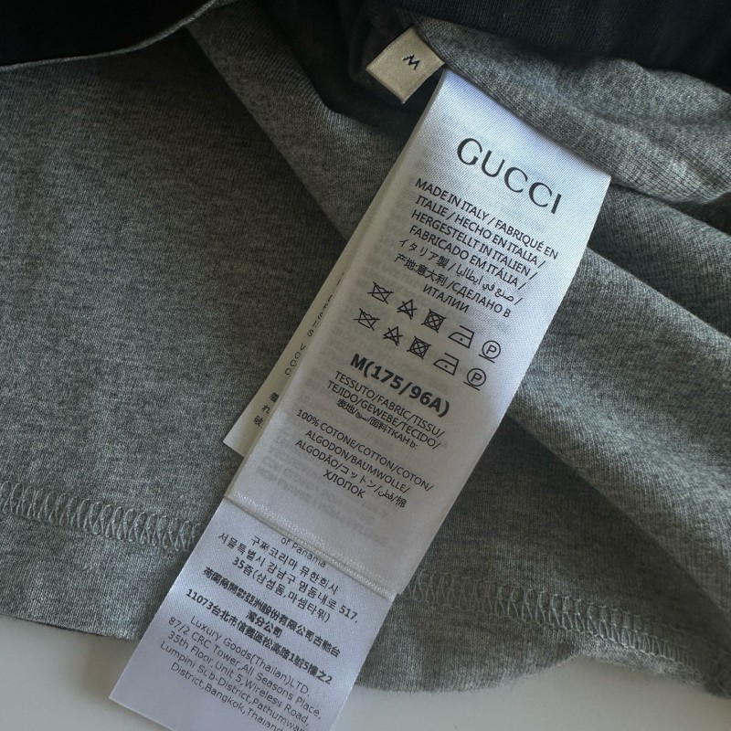 Gucci Unisex Long Sleeves Tee