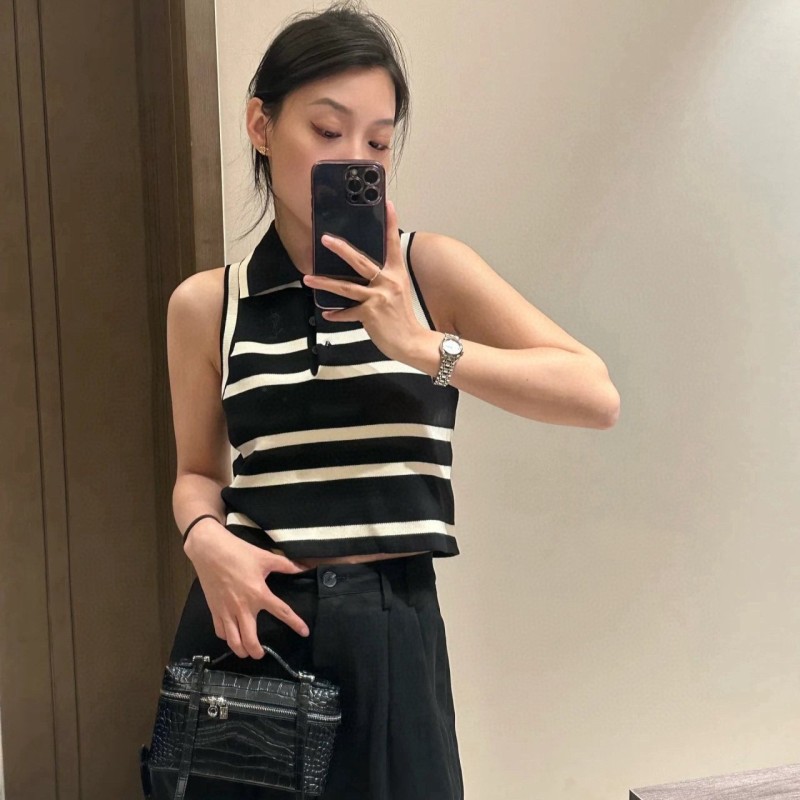 YSL Knit Sleeveless Shirt