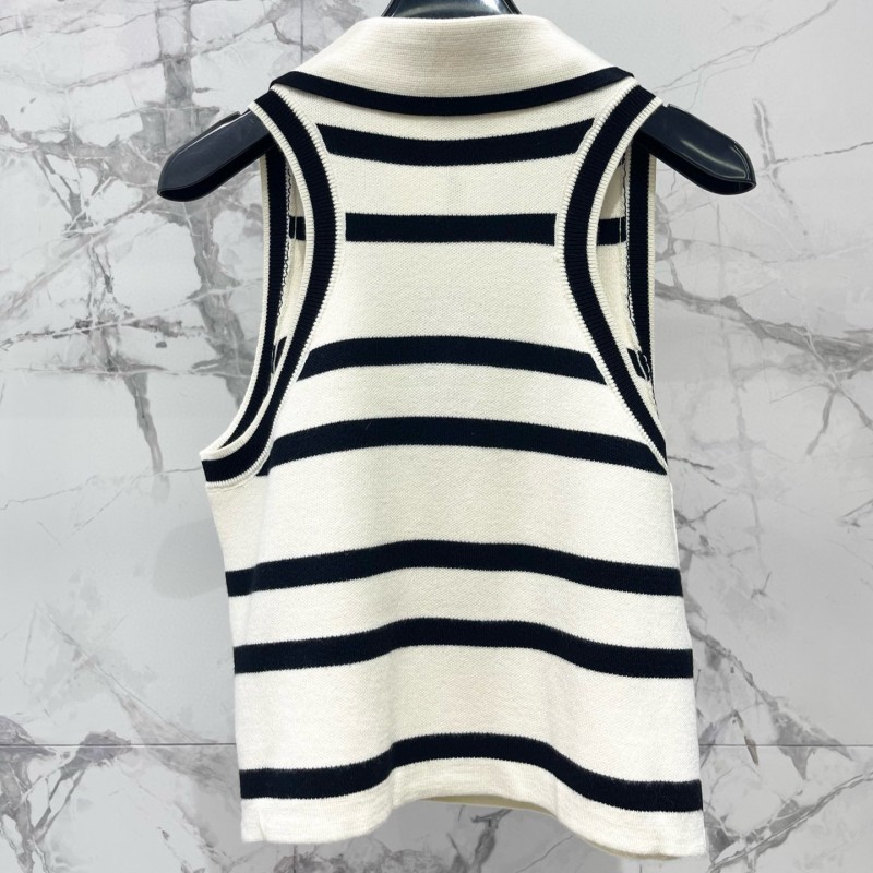 YSL Knit Sleeveless Shirt